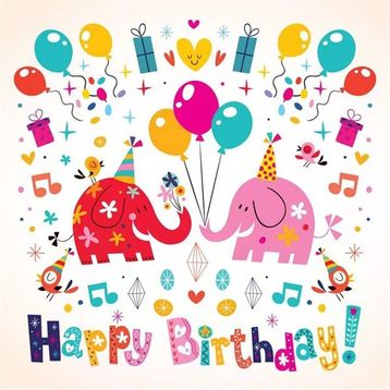 Tablolife Happy Birthday! 35 x 50 cm Kanvas Tablo