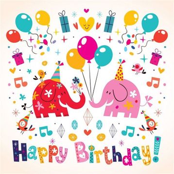 Tablolife Happy Birthday! 35 x 50 cm Kanvas Tablo