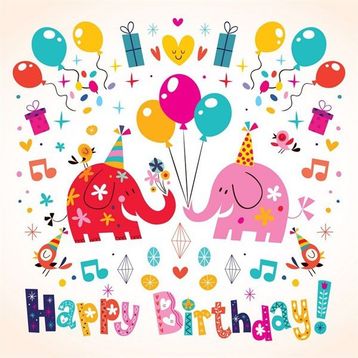Tablolife Happy Birthday! 35 x 50 cm Kanvas Tablo