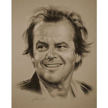 Tablolife Jack Nicholson 60 x 90 cm Kanvas Tablo