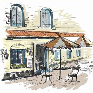 Tablolife KAFE 60 x 90 cm KANVAS TABLO