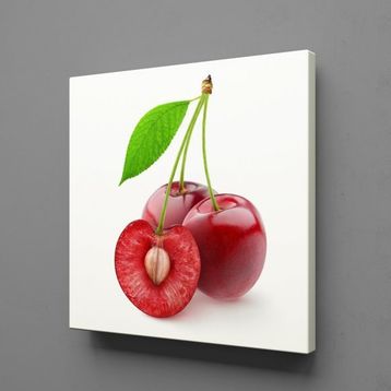 Tablolife Kirazlar 35 x 50 cm Kanvas Tablo
