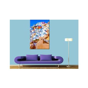 Tablolife Santorini 35x50 cm Kanvas Tablo
