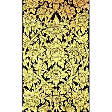 Tablolife Sarı Siyah 60x90 cm Kanvas Tablo