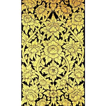 Tablolife Sarı Siyah 60x90 cm Kanvas Tablo