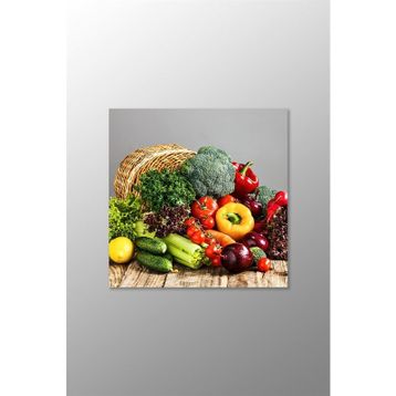 Tablolife Sebze Sepeti 35x50 cm Kanvas Tablo