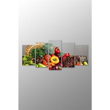 Tablolife Sebze Sepeti 35x50 cm Kanvas Tablo