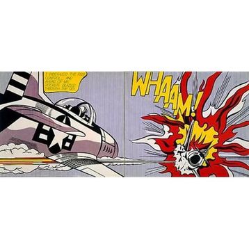 Tablolife Whaam! 35 x 50 cm Kanvas Tablo