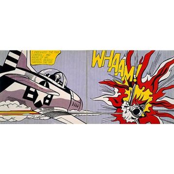 Tablolife Whaam! 35 x 50 cm Kanvas Tablo