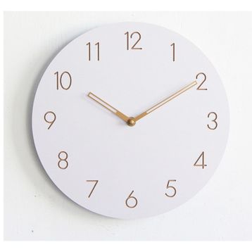 Tablolife Yuvarlak Ahşap Duvar Saati