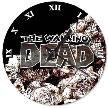 Tablomega SAAT-1105-50 The Walking Dead Özel Tasarım 50 cm Çap Duvar Saati