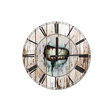 Tablomega Saat-642-30 Yırtık Dudaklar Sağlam Dişler Sessiz 30 Cm Çap Duvar Saati