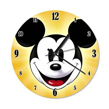 Tablomega SAAT-739-50 Mickey Mouse Sesiz 50 cm Çap Duvar Saati