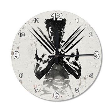 Tablomega Wolverine X Man Analog Duvar Saati