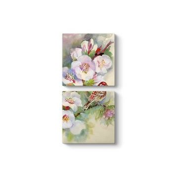 Tabloshop Ağaç ve Kuş 100x140 cm Tablo
