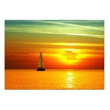 Tabloshop Akşam Güneşi 75x50 cm Tablo