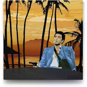 Tabloshop Al Pacino 90x90 cm Tablo