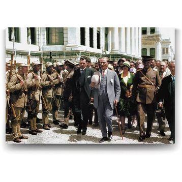 Tabloshop Atatürk 75x50 cm Duvar Tablo