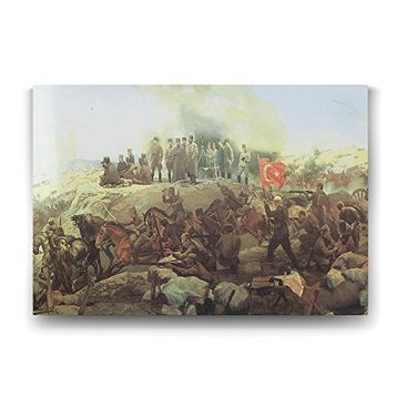 Tabloshop Atatürk Kurtuluş Savaşı 140x100 cm Tablo