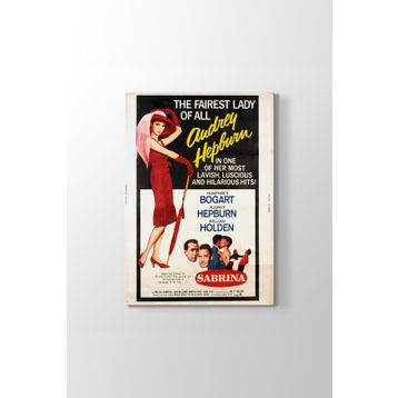 Tabloshop Audrey Hepburn - Sabrina Kanvas Tablo