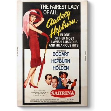 Tabloshop Audrey Hepburn - Sabrina Kanvas Tablo