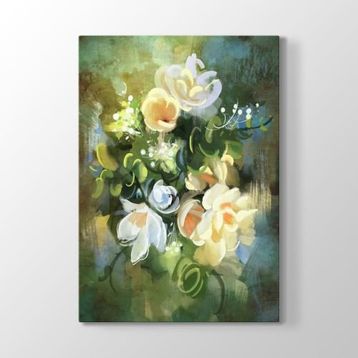 Tabloshop Bahar Çiçekleri 100x140 cm Tablo