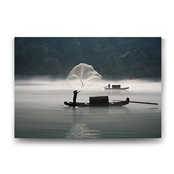 Tabloshop Balık Ağları 100x70 cm Tablo