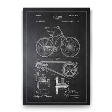 Tabloshop Bisiklet Patenti 50x75 cm Tablo
