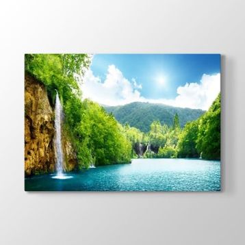 Tabloshop Cachoeira Şelalesi 140x100 cm Tablo
