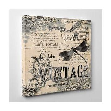 Tabloshop Cartoon Vintage Kanvas Tablo