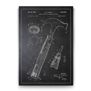 Tabloshop Çekiç Patenti 40x60 cm Tablo