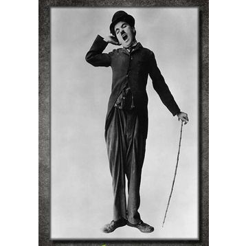 Tabloshop Charlie Chaplin Kanvas Tablo