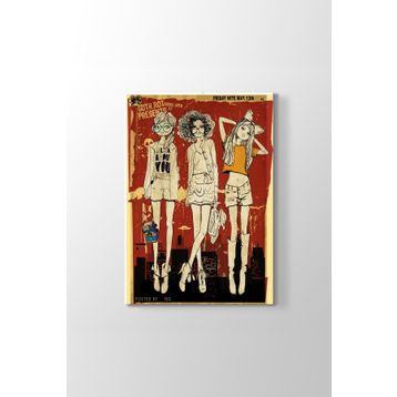 Tabloshop Çirkin Kızlar 60x90 cm Tablo