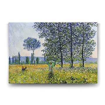 Tabloshop Claude Monet Kavaklar Altında 100x70 cm Kanvas Tablo