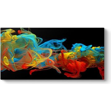 Tabloshop Colorful Swirl Kanvas Tablo
