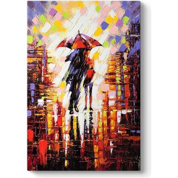 Tabloshop Colorful Umbrellas Kanvas Tablo