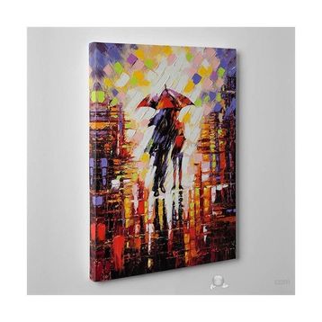 Tabloshop Colorful Umbrellas Kanvas Tablo