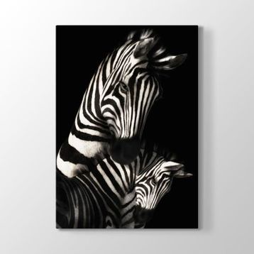 Tabloshop Desenli Zebra 40x60 cm Tablo