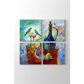 Tabloshop Dishes Kanvas Tablo