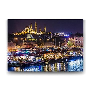 Tabloshop Eminönü Balıkçılar 90x60 cm Tablo