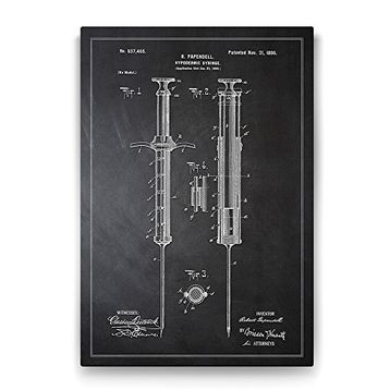 Tabloshop Enjektör Şırınga Patent 70x100 cm Tablo