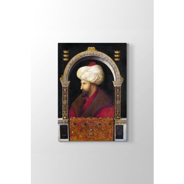 Tabloshop Fatih Sultan Mehmet 50x75 cm Tablo