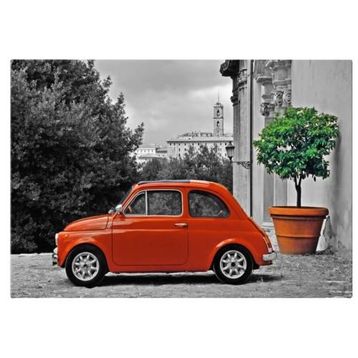 Tabloshop Fiat 500 90x60 cm Tablo