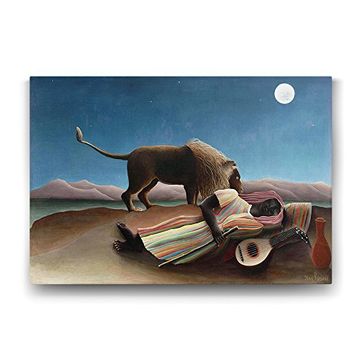Tabloshop Henri Rousseau Sleeping Gypsy 90x60 cm Tablo