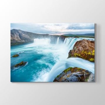 Tabloshop Icelandic Şelalesi 125x80 cm Tablo