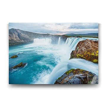 Tabloshop Icelandic Şelalesi 125x80 cm Tablo