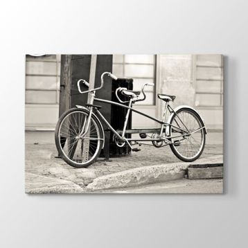 Tabloshop İki Kişilik Bisiklet 140x100 cm Tablosu