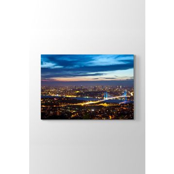 Tabloshop İstanbul Panorama 60x40 cm Tablo