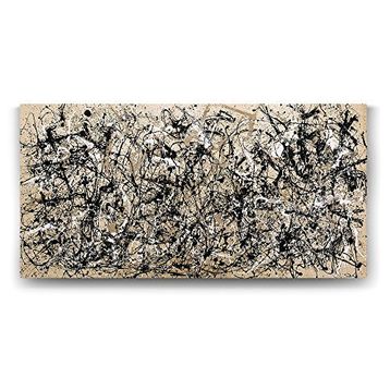 Tabloshop Jackson Pollock Autumn Rhythm 60x30 cm Tablo