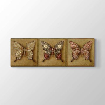 Tabloshop Kelebekler Kanvas Tablo